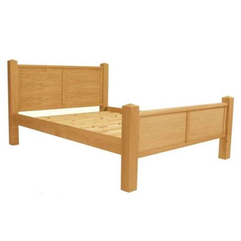Image of Single Premier Oak High End Bed - 3ft