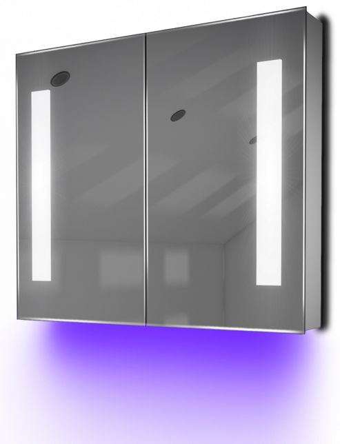 Image of Ambient Demist Bathroom Cabinet With Sensor & Internal Shaver Socket K80u