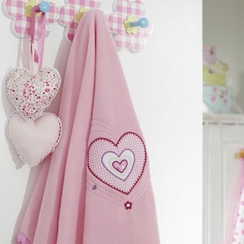 Image of Bed-e-byes Purfect Pink Fleece Blanket