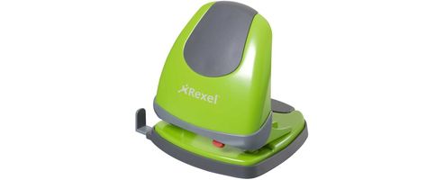 Image of Rexel Easy Touch 230 2-hole Punch Green 2102643