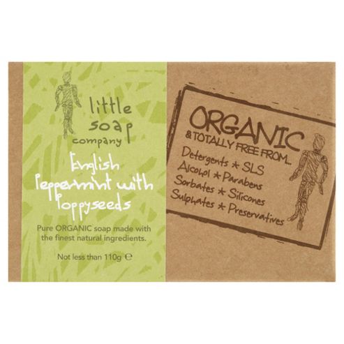 Image of Little Soap Company: English Peppermint & Poppy Seed Soap