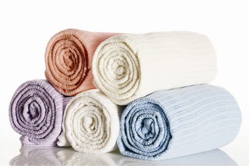 Image of Belledorm Cellular Blanket - Pink - King
