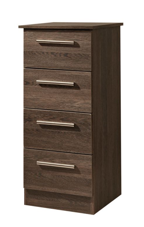 Image of Welcome Furniture Contrast 4 Drawer Chest - Panga