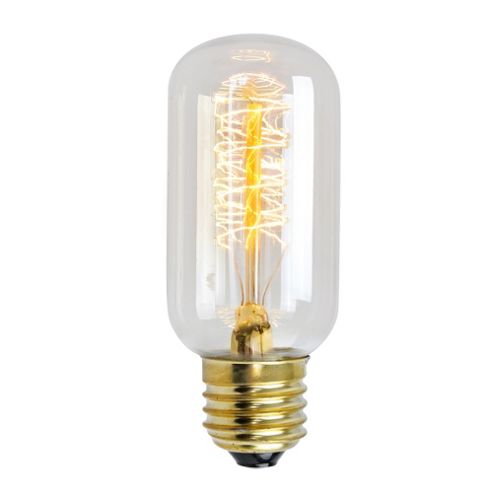Image of Radio Valve Squirrel Cage Bulb With Helix Filament Es Cap 30w