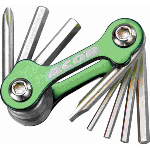 Image of Acor Mini Allen Key / Screwdriver Set, Green