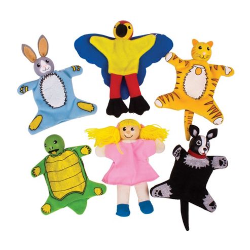 Image of Bigjigs Toys Bj781 Pets Finger Puppets