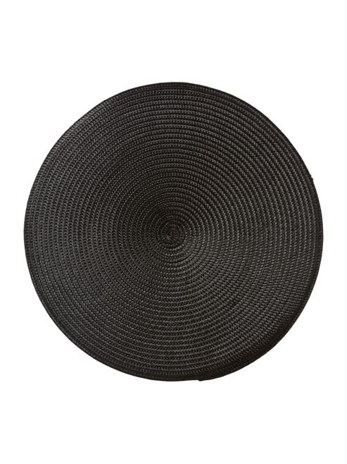Image of Linea Oslo Black Placemats Set Of 4