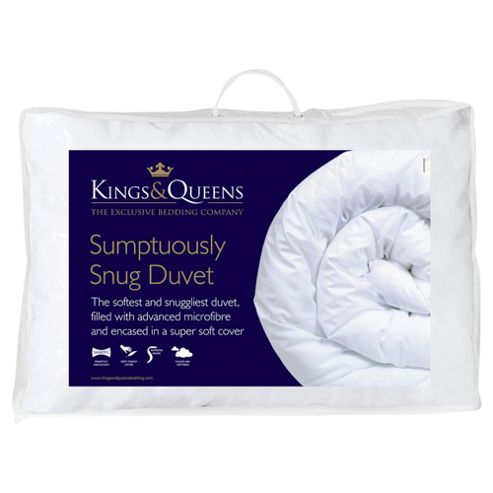 Image of Kings & Queens Sumptuously Snug 10.5 Tog Duvet, King