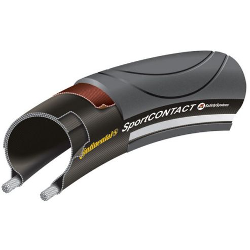 Image of Continental Sportcontact Rigid Tyre In Black - 26 X 1.60