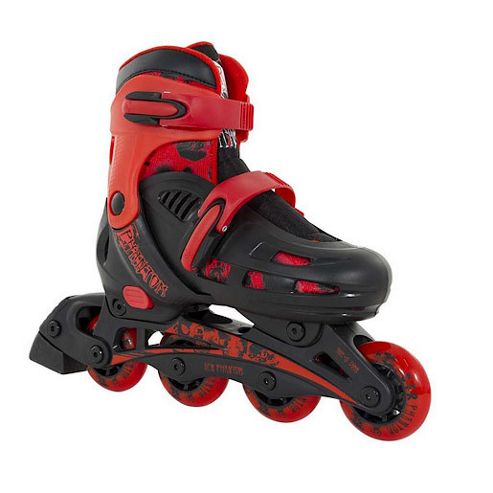 Image of Sfr Phantom Adjustable Inline Skates Black/red - Size 3-6
