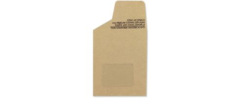 Image of New Guardian Wage Envelopes Press Seal Window In Face Manilla 121x98mm [pack 1000]