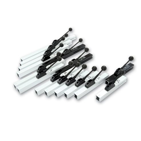 Image of Percussion Plus Pp1084 Set Of 15 Hand Chimes