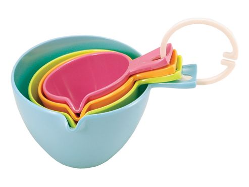 Image of Tala 10465 Melamine Measure Cup Set Asst X4