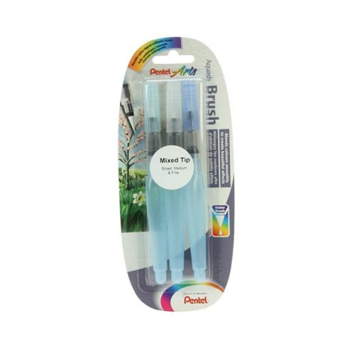 Image of Pentel Aquash Brush Set 3pk