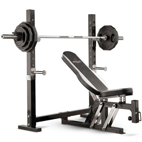 Image of Marcy Bruce Lee Dragon Olympic Weight Bench - 272kg Weight Load