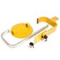 Trailer Security Wheel Clamp - Folding Design (fits 8"-10" Wheel Sizes)