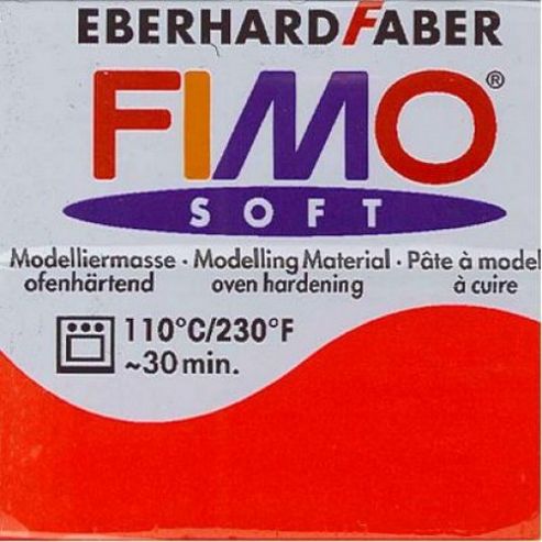 Image of Fimo Soft 56g Indian Red