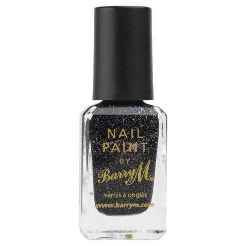 Image of Barry M Nail Paint 333 - Black Multi Glitter
