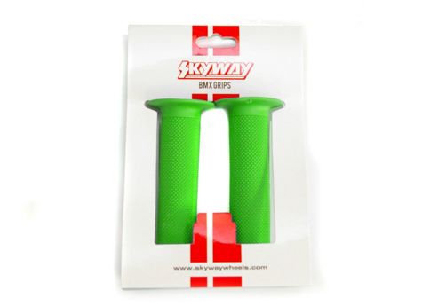 Image of Skyway Tuff Handlebar Bmx Grips (pr) - Green