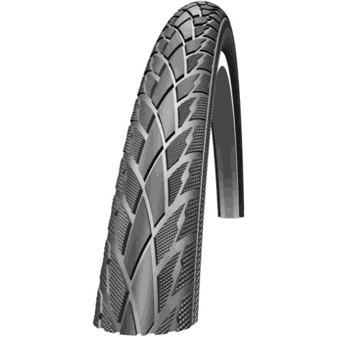 Image of Schwalbe Road Cruiser Tyre: 700c X 35mm Black Wired. Hs 377, 37-622, Active Line, Kevlar Guard