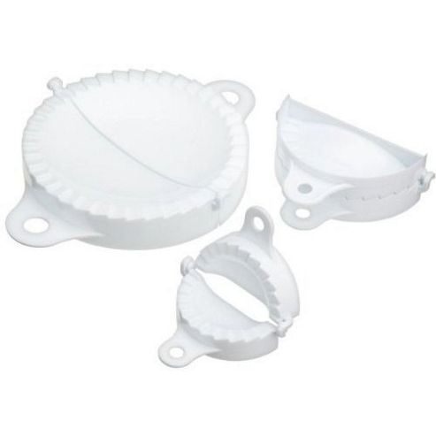 Image of Kitchen Craft Home Made Glass Set Of Three Pasty Moulds Assorted Sizes, Display Boxed