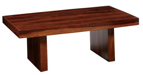 Image of Indian Hub Cube Sheesham Block Coffee Table