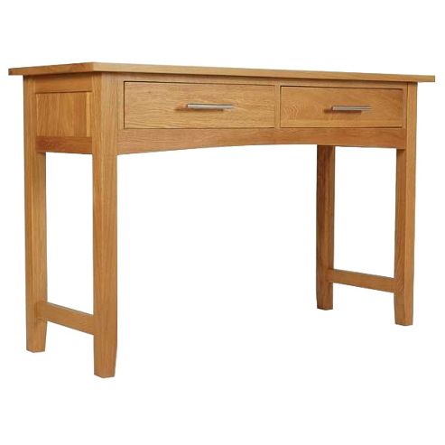 Image of Hereford Oak Console Dressing Table