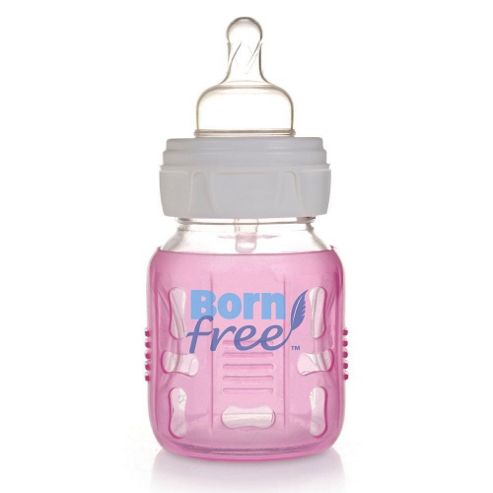 Image of Born Free Silicone Sleeve For 5oz 160ml Bottle - Pink