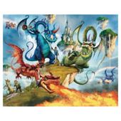 Land of Knights and Dragons Wallpaper Mural 8ft x 10ft