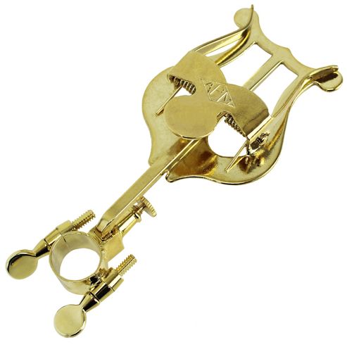 Image of Bach Trumpet/cornet Lyre - Clamps On Leadpipe - Nickel
