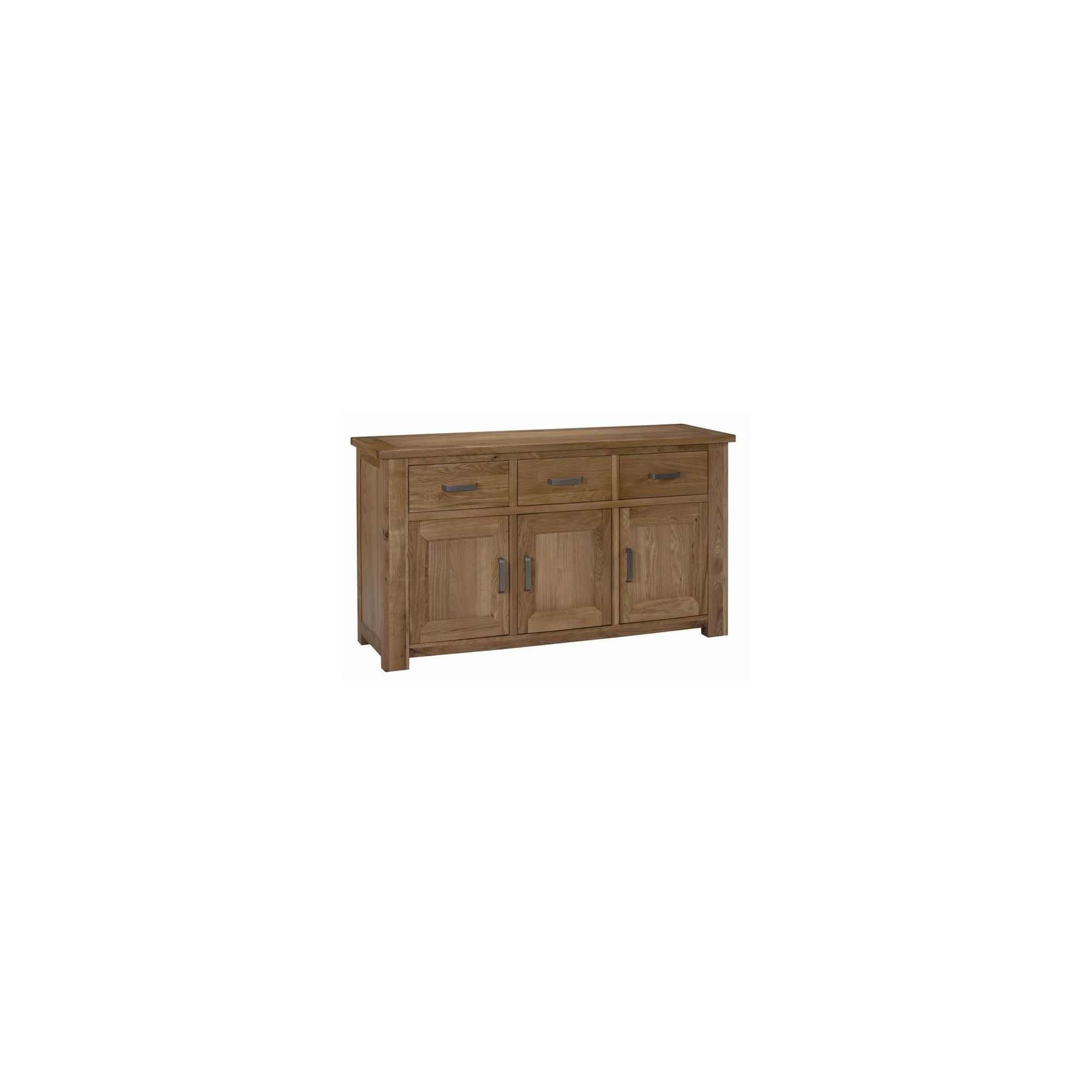 Kelburn Furniture Lyon Large Sideboard in Light Oak Matt Lacquer at Tesco Direct