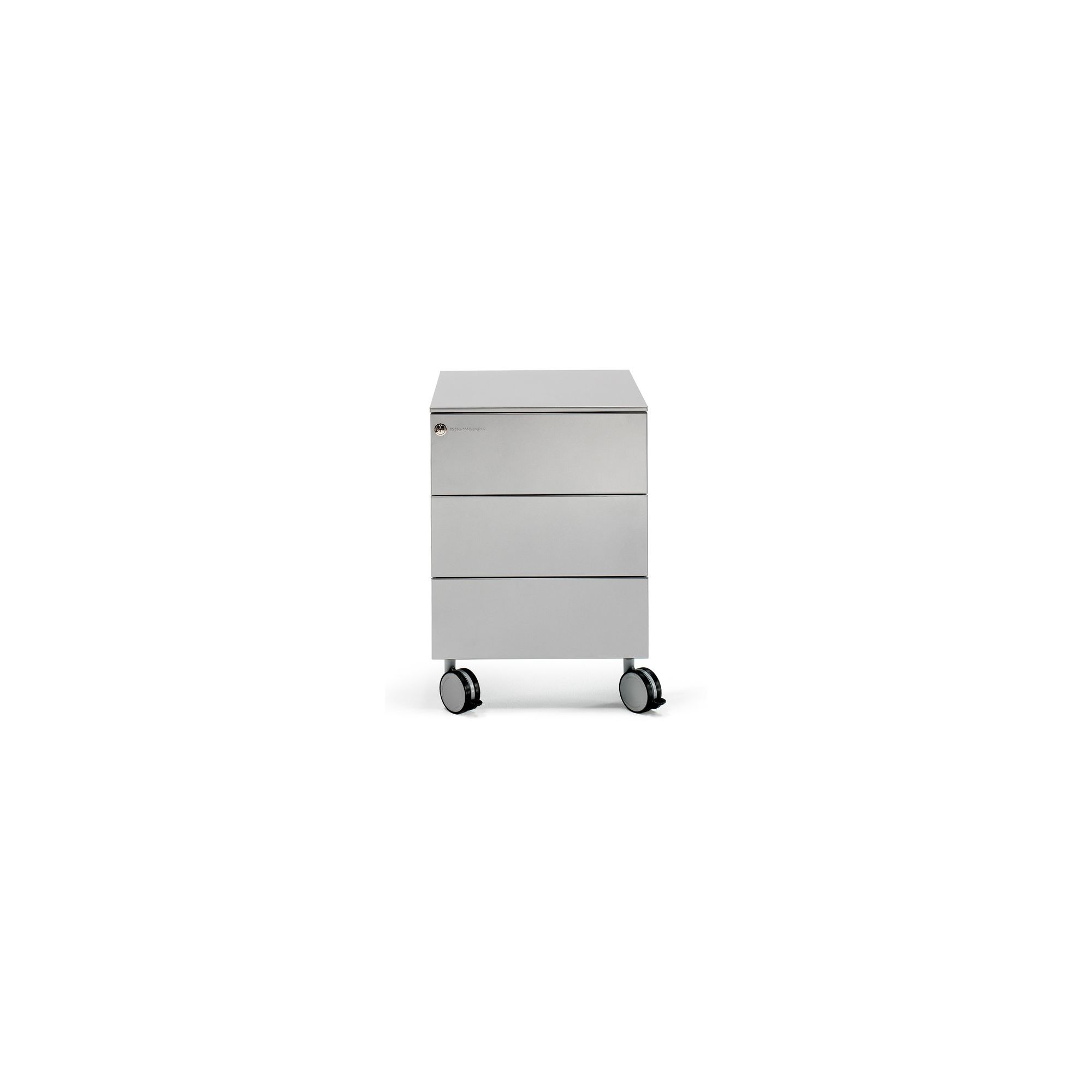 Mobles 114 Pey Pedestal with 3 Drawers - Grey at Tesco Direct