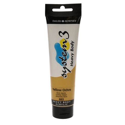 Image of System 3 Heavy Body 150ml Yellow Ochre