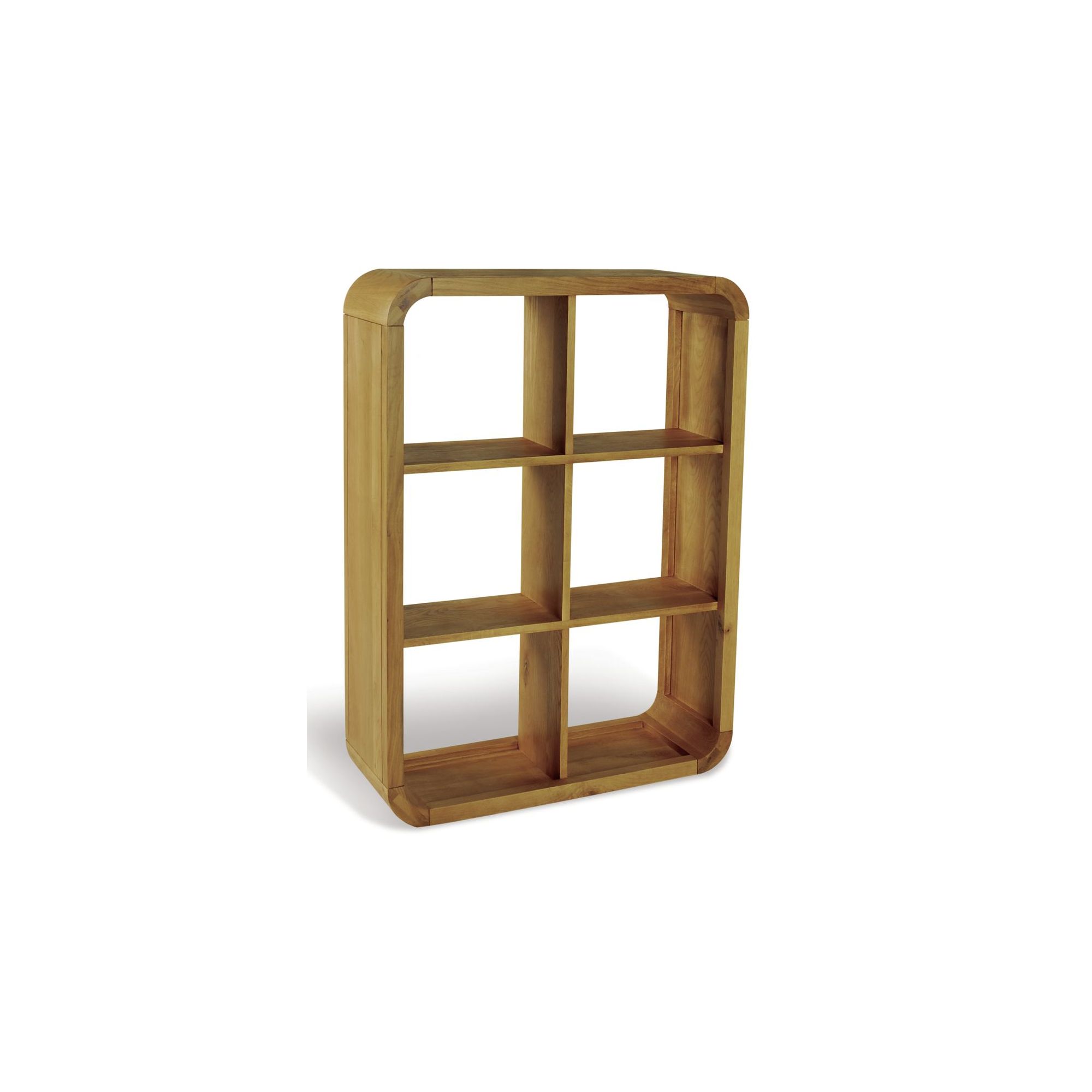 Oceans Apart Cadence Oak Resized Six Hole Shelf Unit at Tesco Direct