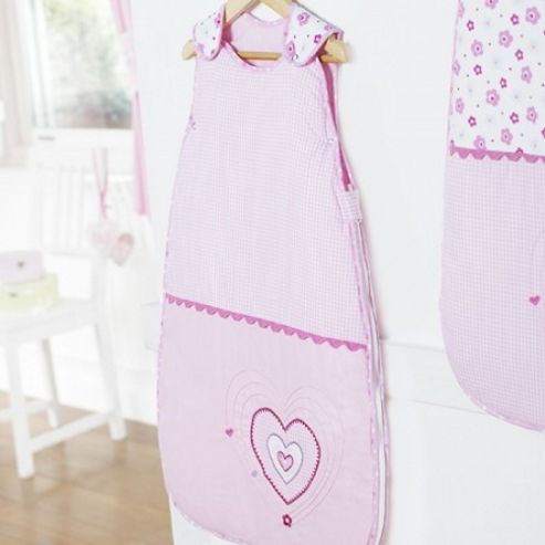 Image of Bed-e-byes Purfect Pink Sleeping Bag 0-6 Months