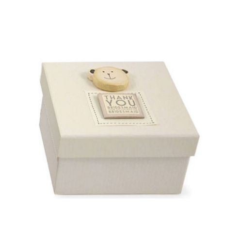 Image of Teddy Bear Bridesmaid Keepsake Gift Box