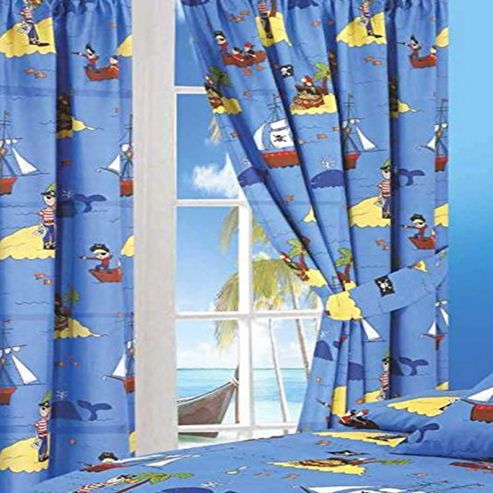 Image of Treasure Island Curtains 72s