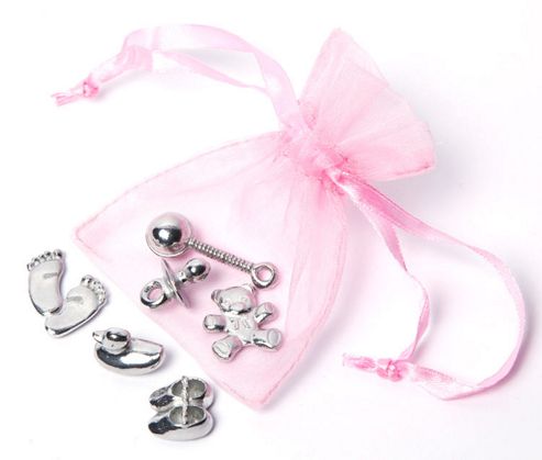 Image of Baby Lucky Keepsake Charms - Pink