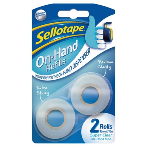 Image of Sellotape On Hand Dispenser Refill Pack