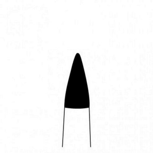Image of C/s Ext Firm Blk Taper Point 2