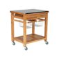 Ethos Lotus Bamboo Kitchen Trolley with Granite Top