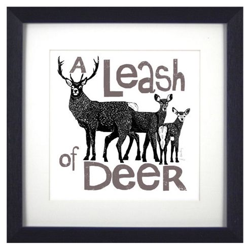 Image of Animal Friends Framed Print - Deer