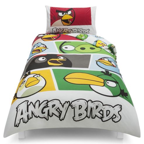 Image of Angry Birds Character Single Duvet Set