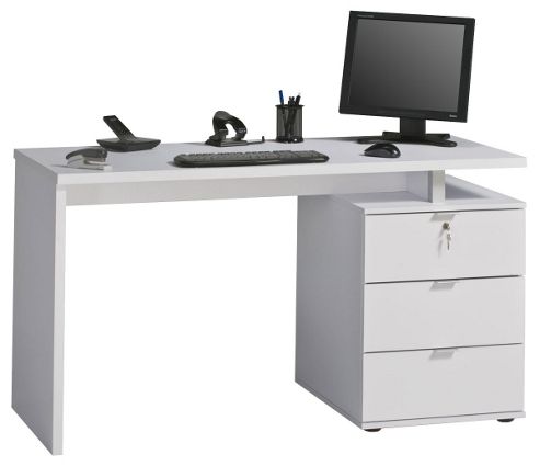 Image of Maja Victoria White Computer Desk