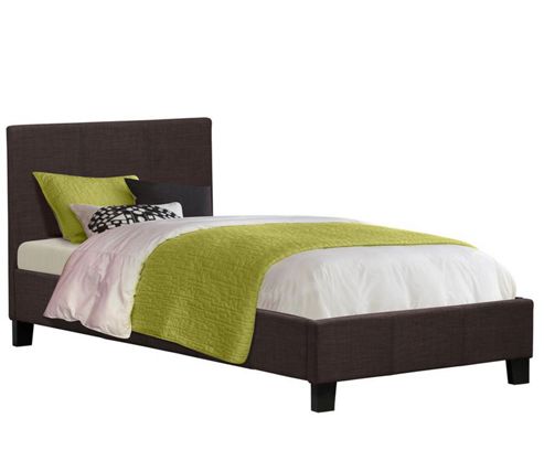 Image of Berlin Fabric Bed - Chocolate