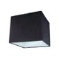 TP24 Baku Pendant Shade in Black Suede Effect