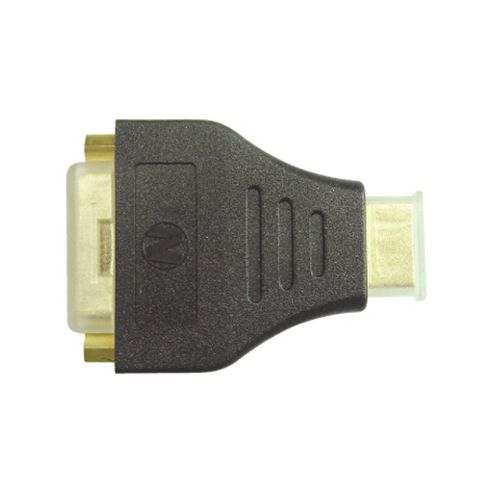 Image of Maplin Dvi-d F To Hdmi Male Gender Changer Adaptor Connector