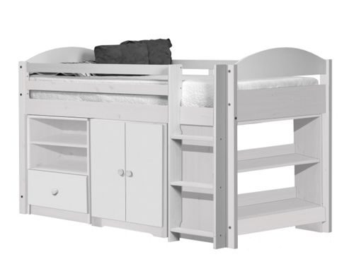 Image of Maximus Mid Sleeper Set 2 White With White Details