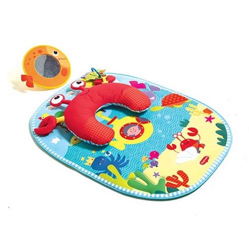Image of Tiny Love Tummy Time Fun Under The Sea Pillow & Mat