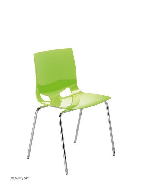 Image of Nowy Styl Fondo Cafe Chair - Green